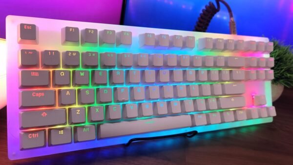 Womier K87 Cosmic Edition 75% Keyboard, 87 Keys Gaming Keyboard, Hot Swappable TKL Mechanical Keyboard, RGB Keyboard for PC MAC PS4 Xbox Laptop, Womier Sky Switches - Image 2