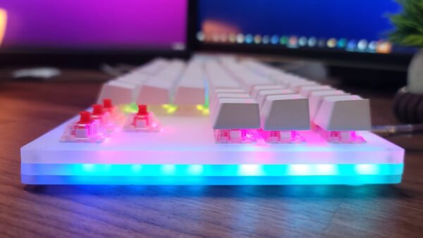 Womier K87 Cosmic Edition 75% Keyboard, 87 Keys Gaming Keyboard, Hot Swappable TKL Mechanical Keyboard, RGB Keyboard for PC MAC PS4 Xbox Laptop, Womier Sky Switches - Image 6