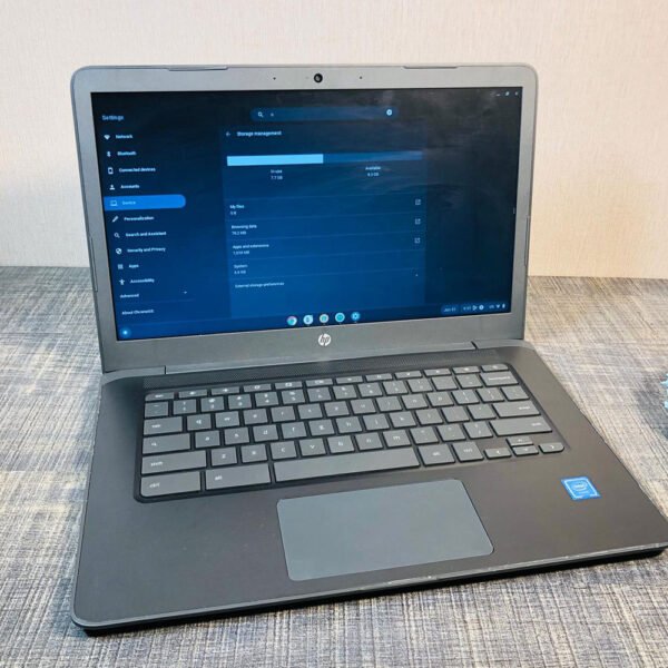 HP | Chromebook 14 G5 | 32GB Storage | 4GB RAM | 14″ Display | Playstore Supported | 1.10 GHz Intel Celeron N3350 | ChromeBook